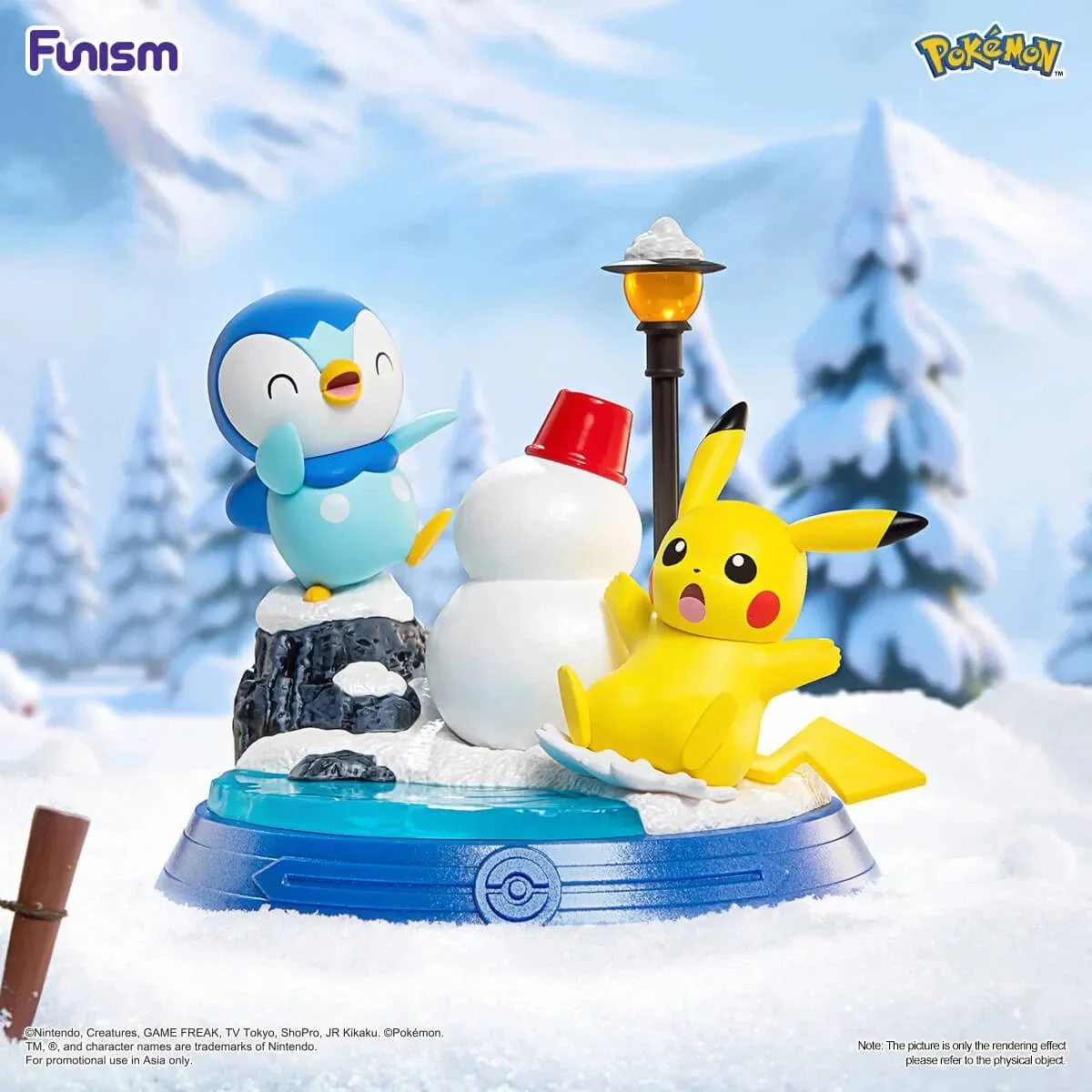 Pikachu and Friends Series Blind Box - 1 Unidade Aleatória